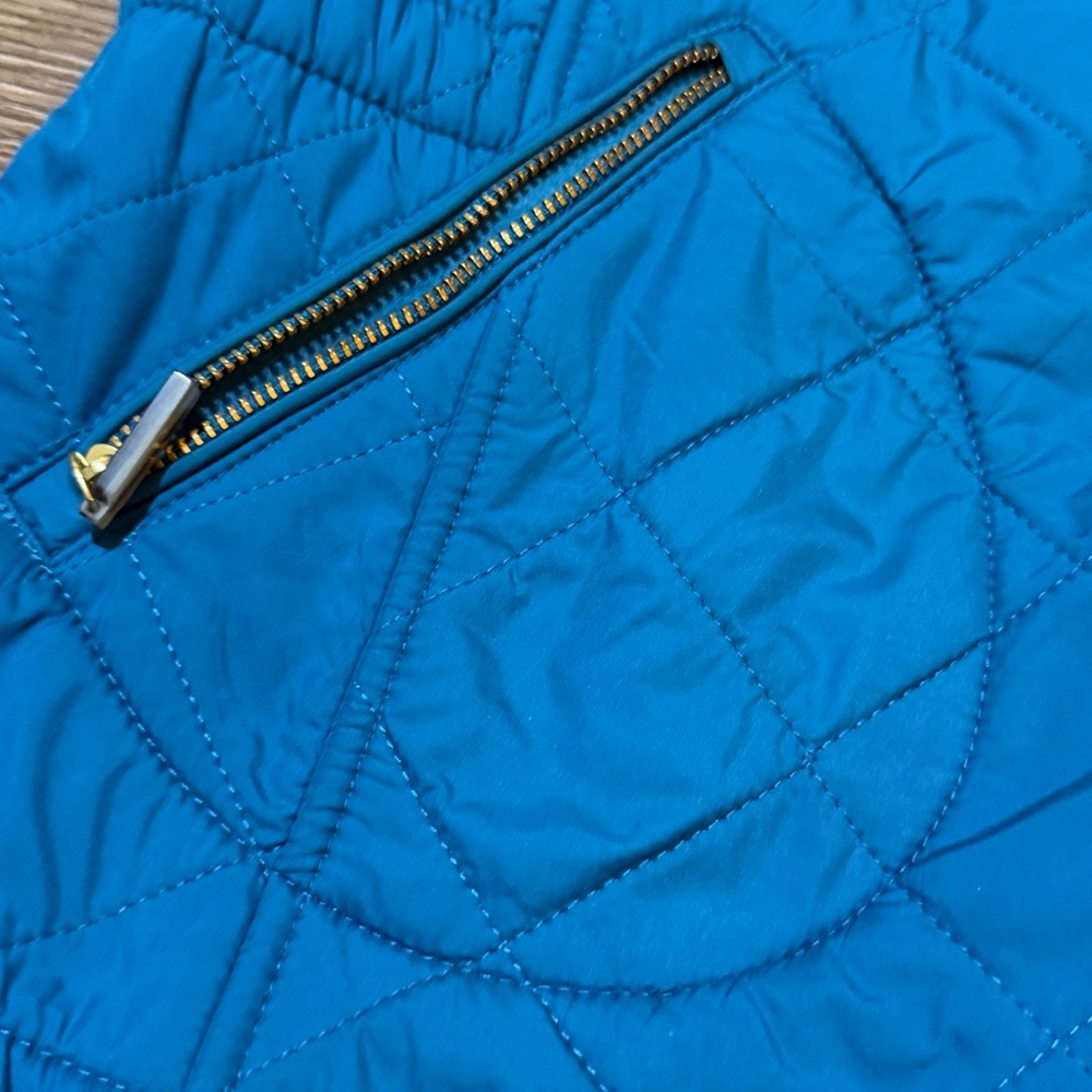 Talbots Diamond Quilted Fleece Lined Vest - Picture 4 of 7